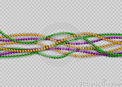 Beads for decoration Vector Illustration